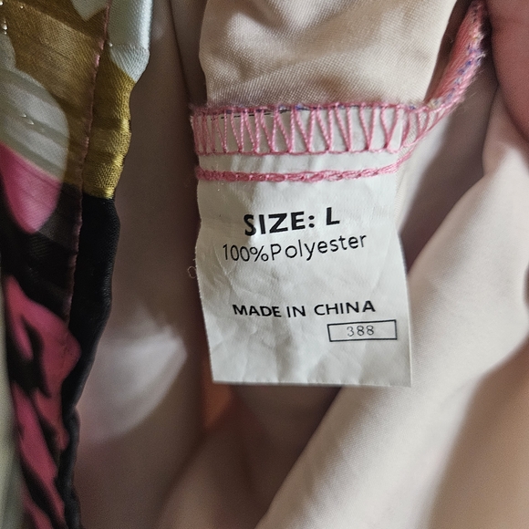 Womens Multicolor Leopard-Print Ruffle Blouse - Picture 3 of 3